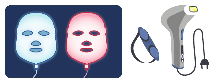 Minh hoạ trong chương “Các liệu pháp điều trị khác Dược mỹ phẩm peel da laser” — sách Hiểu mụn để hết mụn