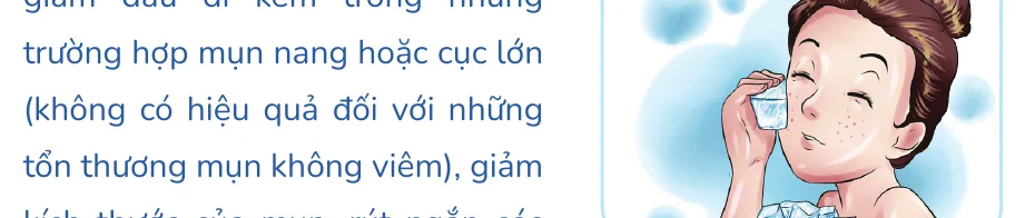 Minh hoạ trong chương “Các vấn đề khác” — sách Hiểu mụn để hết mụn