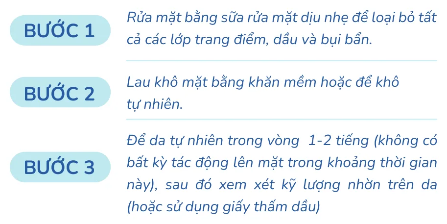 Minh hoạ trong chương “Hiểu tuýp da của bạn” — sách Hiểu mụn để hết mụn