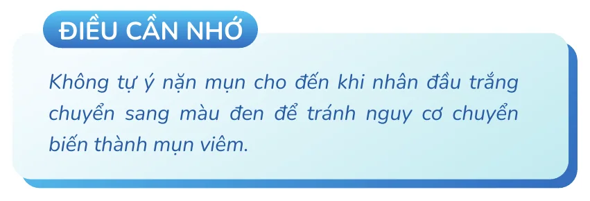 Minh hoạ trong chương “Nhận diện những loại mụn thường gặp” — sách Hiểu mụn để hết mụn