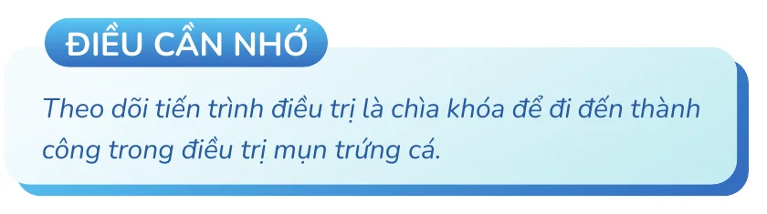 Minh hoạ trong chương “Nhật ký điều trị mụn” — sách Hiểu mụn để hết mụn