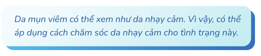 Minh hoạ trong chương “Những nguyên tắc chung trong chăm sóc da mụn” — sách Hiểu mụn để hết mụn