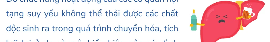 Minh hoạ trong chương “Nóng gan có nổi mụn” — sách Hiểu mụn để hết mụn
