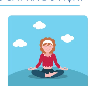 Minh hoạ trong chương “Stress (căng thẳng thần kinh)” — sách Hiểu mụn để hết mụn