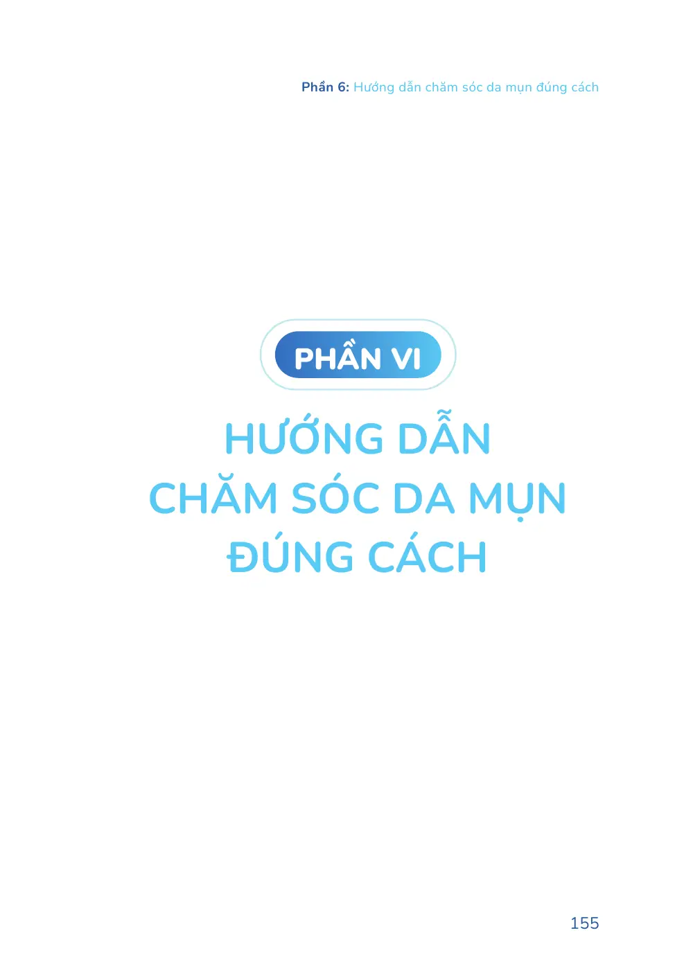 Trang 155 bản in của sách Hiểu mụn để hết mụn