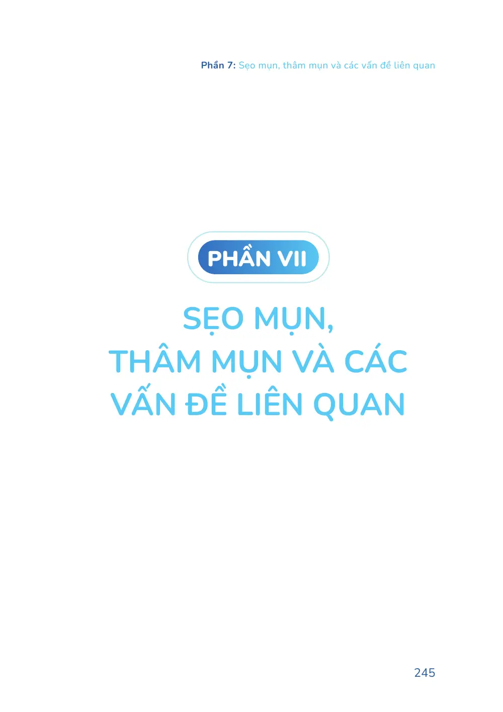 Trang 245 bản in của sách Hiểu mụn để hết mụn