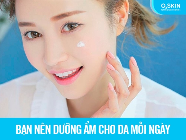 cách dưỡng ẩm cho da mụn