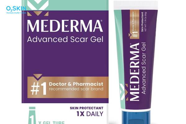 Thuốc bôi trị sẹo rỗ Mederma Advanced Scar Gel