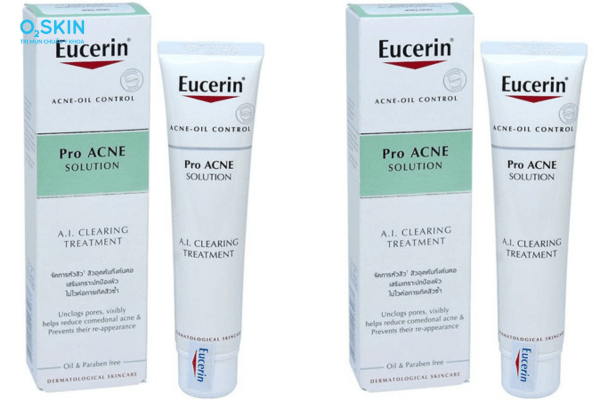 Kem trị mụn đầu đen ở mũi Eucerin A.I Clearing Treatment