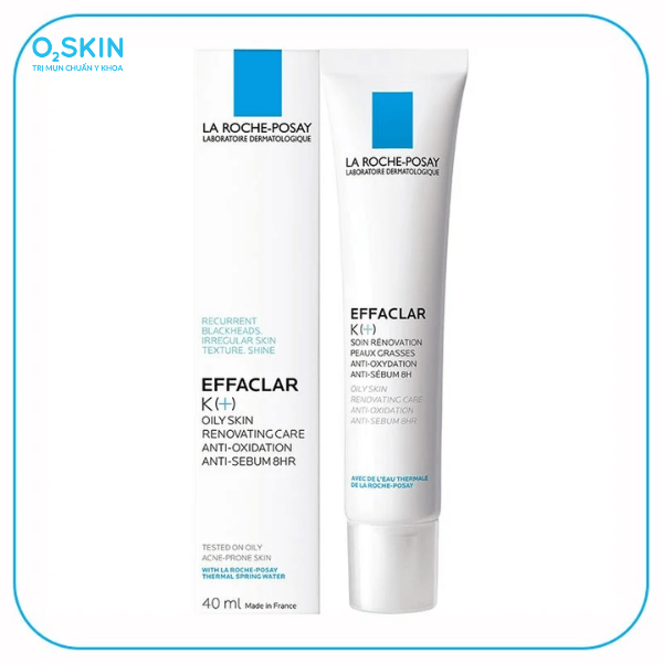 Kem trị mụn đầu đen ở mũi La Roche-Posay Effaclar K+