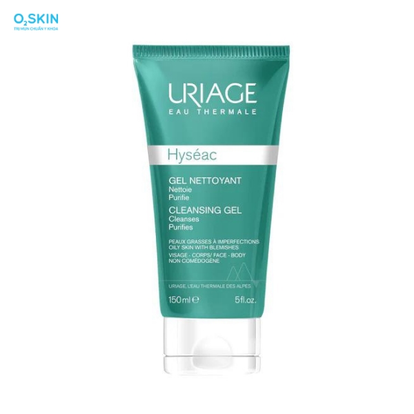 sữa rửa mặt da dầu mụn Uriage Hyséac Gel Nettoyant