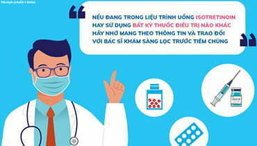 Tiêm Vaccine COVID-19 Và Thuốc Uống Isotretinoin Có Ảnh Hưởng Không?