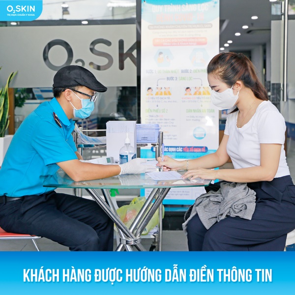 An tâm trị mụn tại O2 SKIN mùa Covid-19