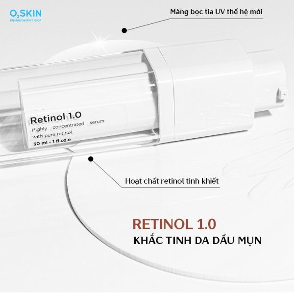 serum da dầu mụn Fusion Retinol 1.0