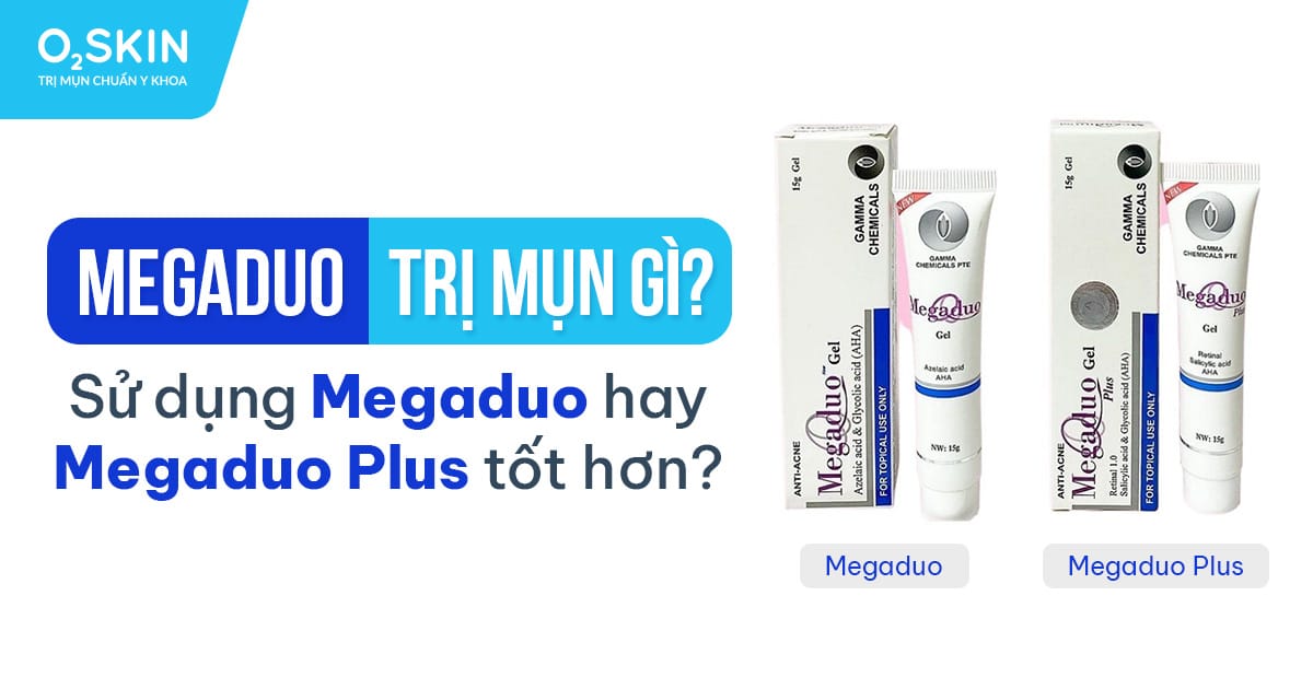 Megaduo Gel hỗ trợ giảm mụn trứng cá và mờ thâm tuýp 15g