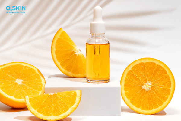 serum vitamin c cho da dầu mụn