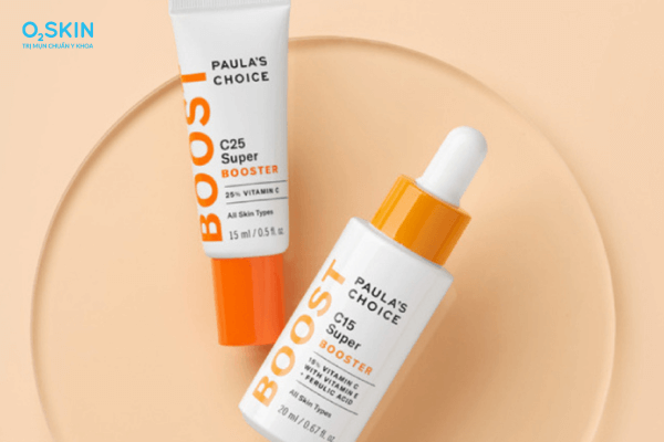 serum vitamin c cho da dầu mụn