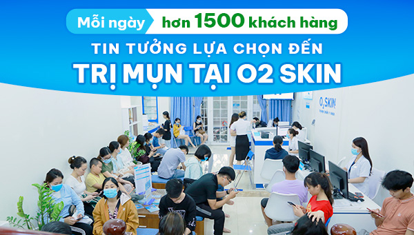 Bật Mí 9 Lý Do Hơn 1500 Lượt Khách Chọn Trị Mụn Tại O2 SKIN Mỗi Ngày