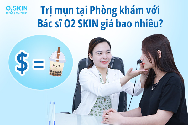 trị mụn tại O2 Skin