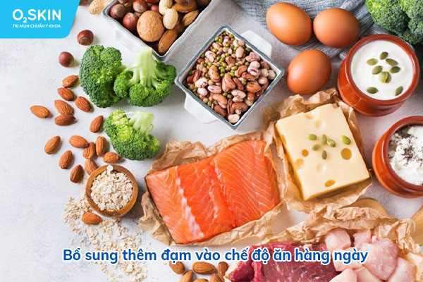 Bổ sung thêm đạm vào chế độ ăn hàng ngày