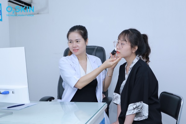 xử lý mụn viêm an toàn hiệu quả tại O2SKIN