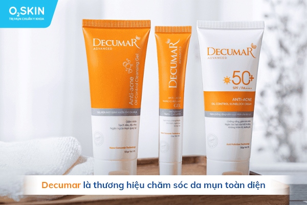 Decumar là thương hiệu chăm sóc da mụn toàn diện