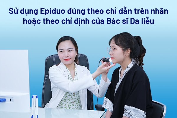 Công dụng của thuốc trị mụn Epiduo