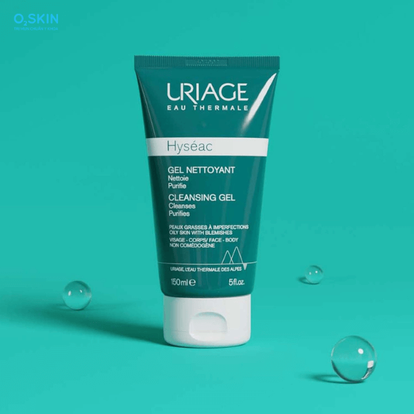 Sữa rửa mặt cho da dầu có mụn Uriage Hyséac Gel Nettoyan