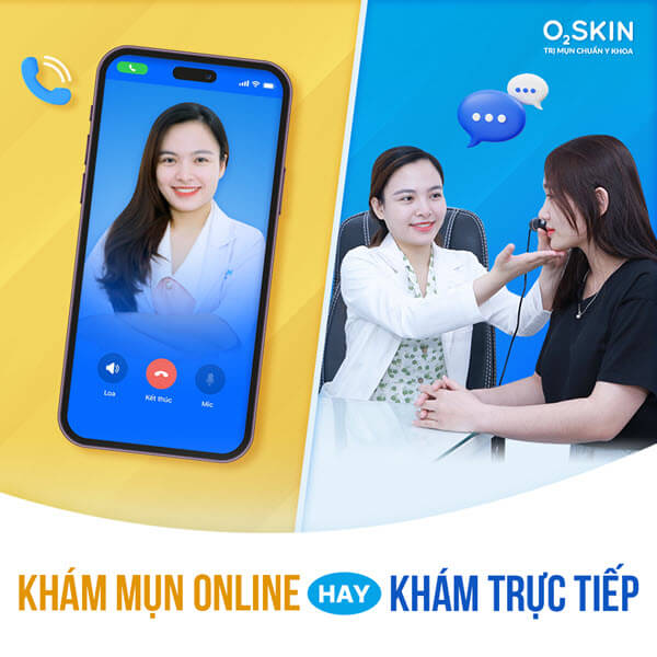 Khám mụn tại O2 SKIN