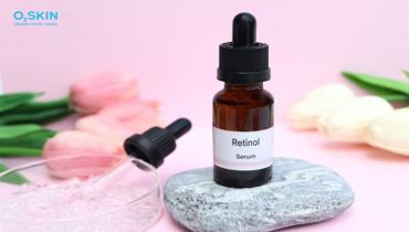 Dùng retinol bị lên mụn