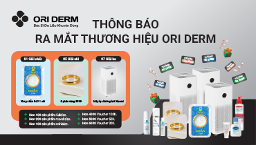 THÔNG BÁO RA MẮT THƯƠNG HIỆU MỚI – ORI DERM