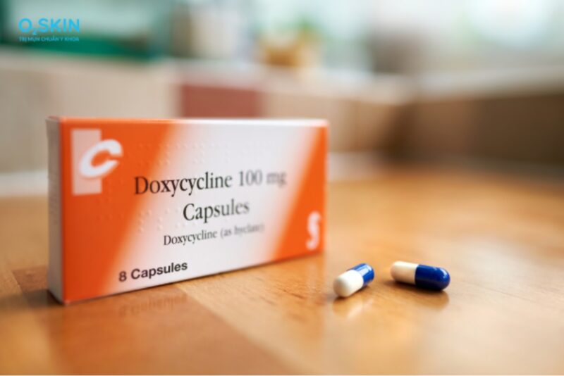 Tác dụng phụ của thuốc Doxycycline trị mụn