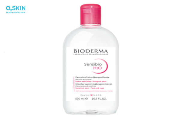 Nước tẩy trang da nhạy cảm Bioderma Sensibio H2O