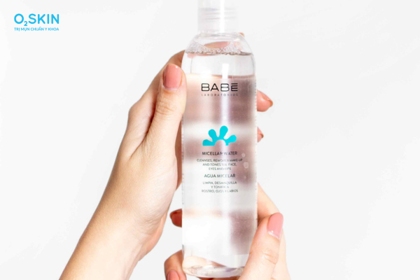 Nước tẩy trang da nhạy cảm Babe Micellar Water