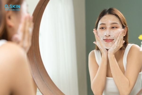 Hạn chế nổi mụn khi uống canxi