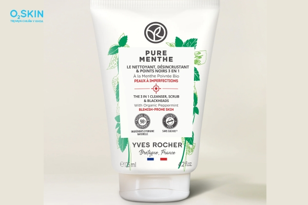 Sữa rửa mặt cho da mụn đầu đen lỗ chân lông to