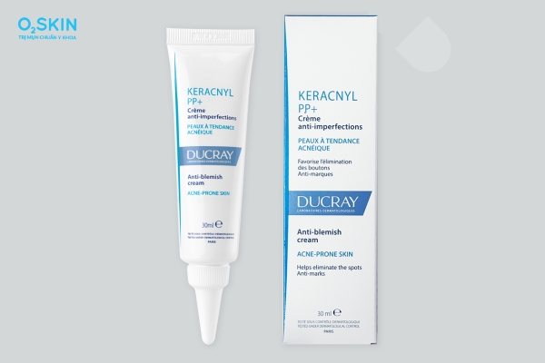 Kem trị mụn trứng cá tuổi dậy thì Ducray Keracnyl PP+
