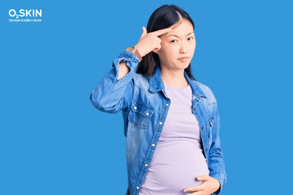 Có bầu dùng lưu huỳnh trị mụn trứng cá được không