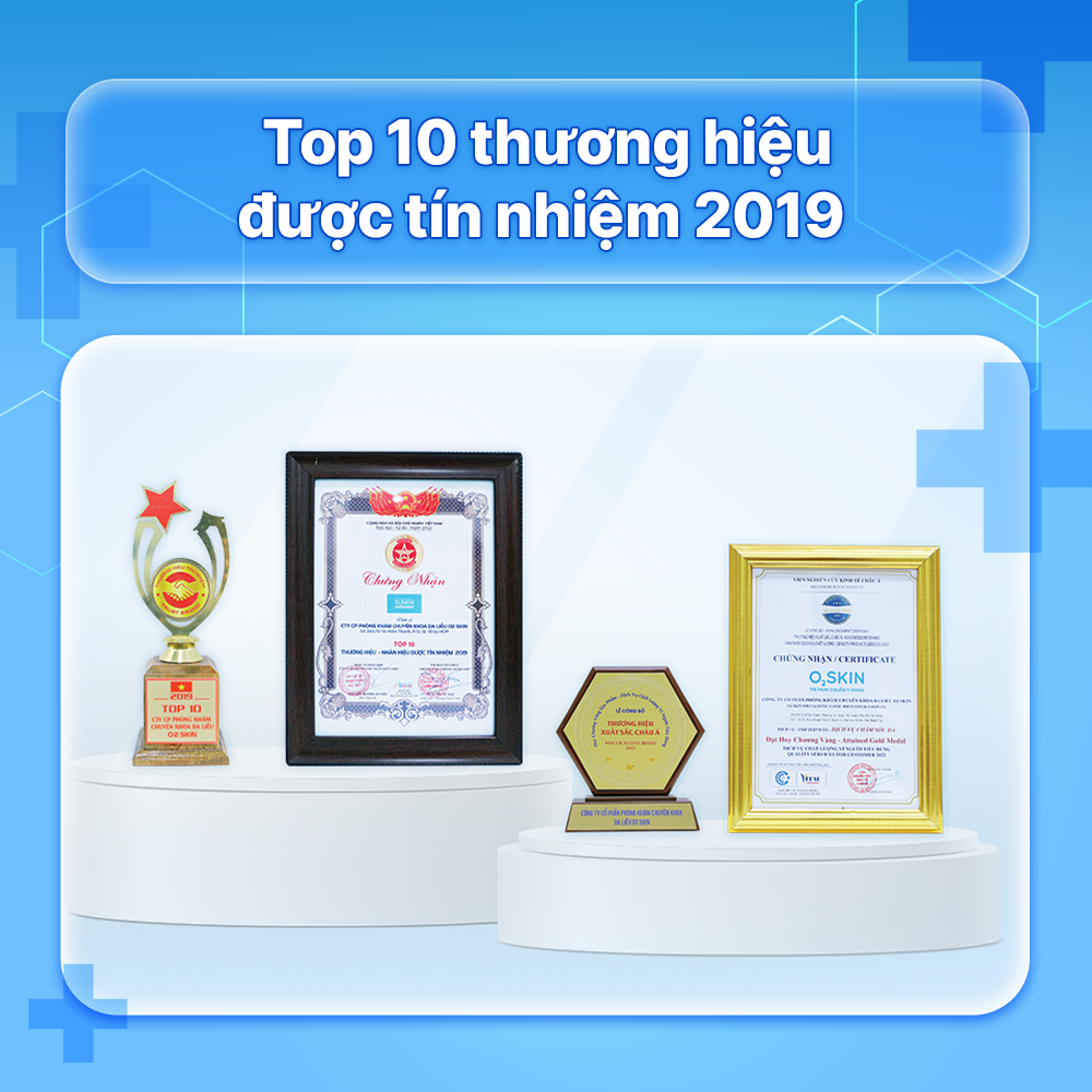 Top 10 thương hiệu trị mụn được tín nhiệm