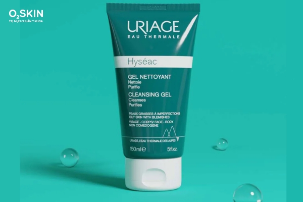 Uriage Hyséac Gel Nettoyant trị mụn ẩn