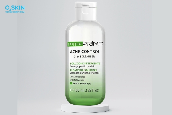 Sữa rửa mặt cho mụn ẩn