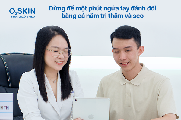 Đừng để một phút ngứa tay đánh đổi bẳng cả năm trị thâm, sẹo