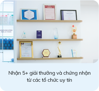 Nhận 5 giải thưởng và chứng nhận từ các tổ chức uy tín hàng đầu
