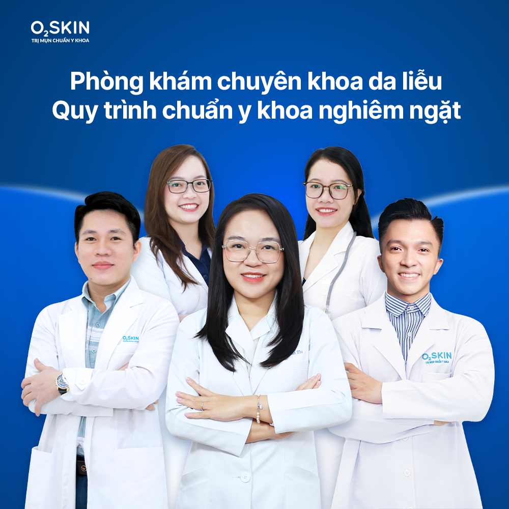Phòng khám chuyên khoa da liễu với quy trình chuẩn y khoa nghiêm ngặt.