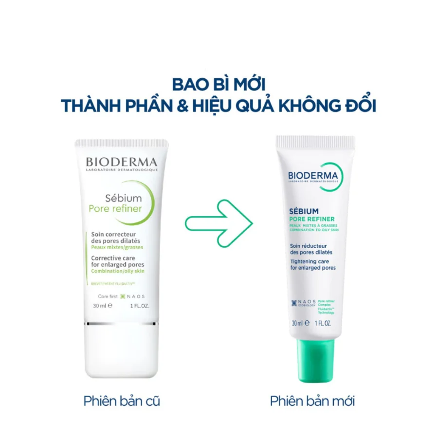 Kem dưỡng se khít lỗ chân lông Bioderma Sébium Pore Refiner