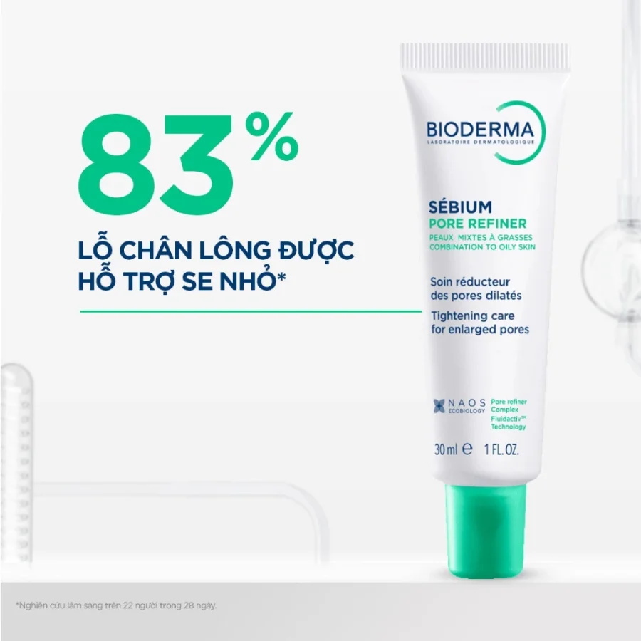 Kem dưỡng se khít lỗ chân lông Bioderma Sébium Pore Refiner - hình ảnh 3 tại Nhà thuốc O2 SKIN