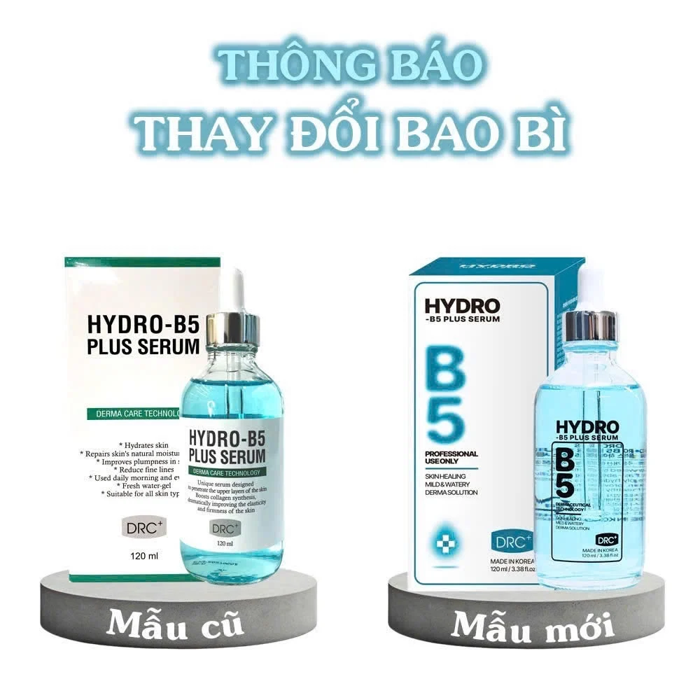 Serum cấp ẩm phục hồi da Hydro B5 Plus 120ml