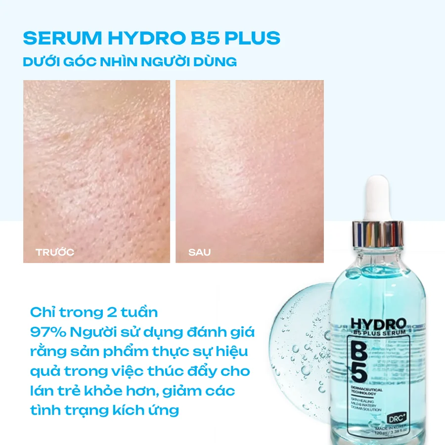 Serum cấp ẩm phục hồi da Hydro B5 Plus 120ml - hình ảnh 3 tại Nhà thuốc O2 SKIN