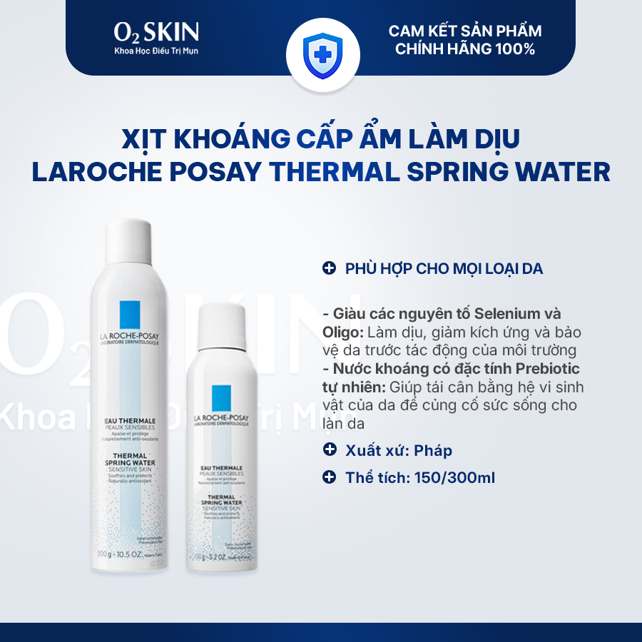 Xịt khoáng cho da nhạy cảm Laroche Posay Thermal Spring Water
